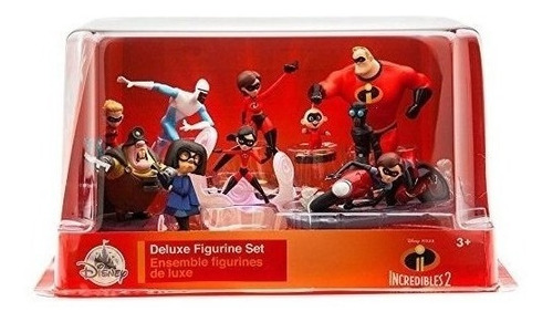 Disney Pixar Incredibles 2 Deluxe Juego De Figuras