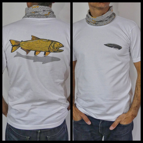 Remeras / Gorros/ Stickers De Pesca Con Mosca