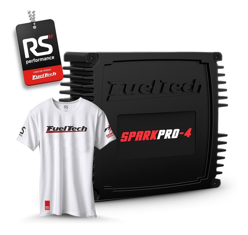 Imagem 1 de 5 de Fueltech Sparkpro-4 Sem Chicote (spark Pro 4) + Kit Brindes