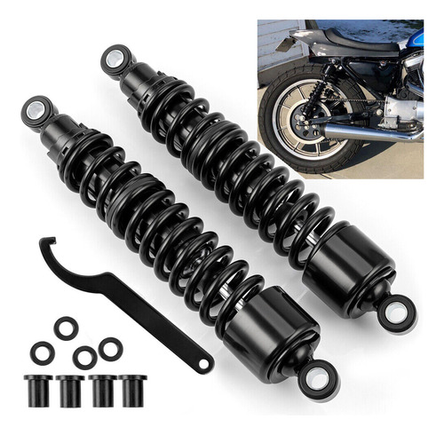 15  Rear Shocks Absorbers Suspension For 1986-up Harley  Aam