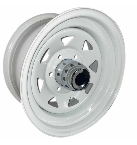 Llanta Deportiva Acero Camioneta 15x8 6x139 Blanco