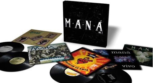 Mana - Remastered Vol 1 - Boxset Coleccion 5 Lp Vinyl