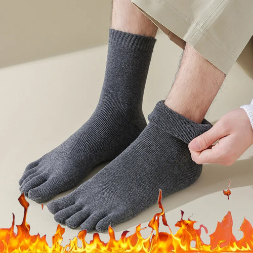 5 Pares De Modelos De Calcetines De Cinco Dedos Para Hombre