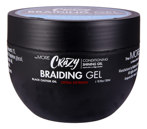 The More Crazy Conditioning - Gel De Trenzar Brillante De Su