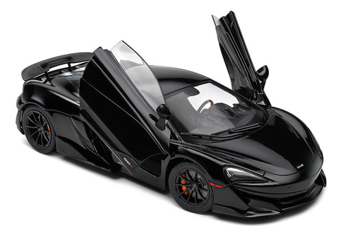 Miniatura Mclaren 600lt 2018 Preto 1:18 Solido