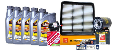 Kit Afinación Mitsubishi L200 2.4 2008-2018 10w30 Buji &filt