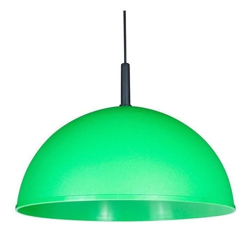 Lampara Colgante Techo Luz Moderna Cocina Faroluz * Color Verde