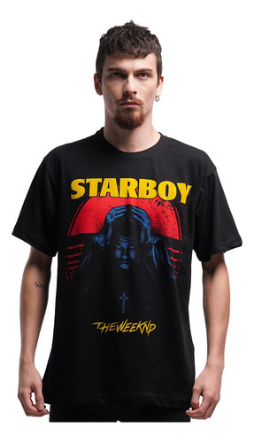 Camiseta The Weeknd Starboy Rock Activity Sin Full 