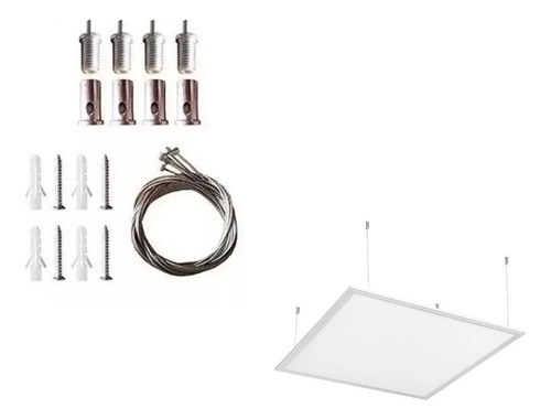 Kit De Suspension Panel Led 60x60 30x120 Accesorio Colgar