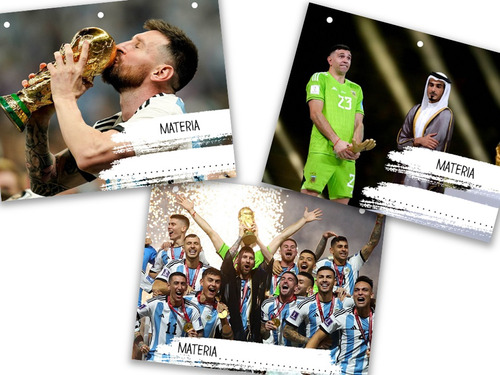 Asignaturas Imprimibles Argentina Campeón Dibu Messi 02