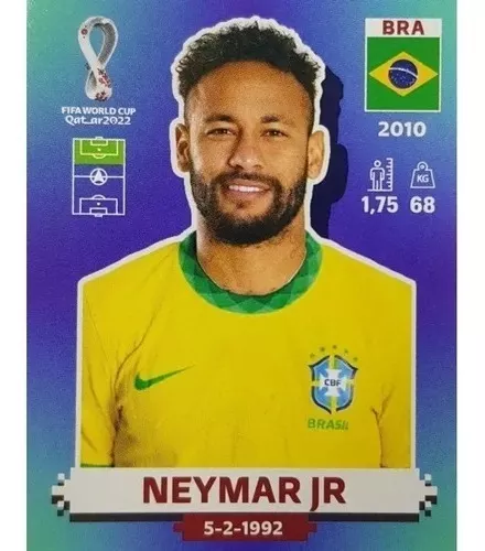 ENCONTREI A FIGURINHA DO NEYMAR DE R$ 10.000,00! (COPA 2022) 