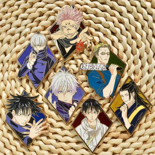 Broche Z Pin Metalico Jujutsu Kaisen Kento Nanami Full | MercadoLivre