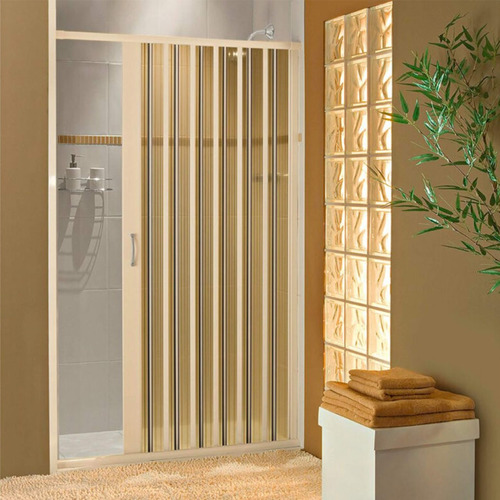 Mampara Baño Plegable 85 X 185 Blanco