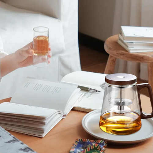 Tetera Con Infusor, Tetera Para Remojar Con Colador, Vaso De