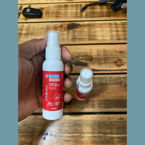 Kit Microagulhamento Dermaroller Crescimento De Barba Cabelo