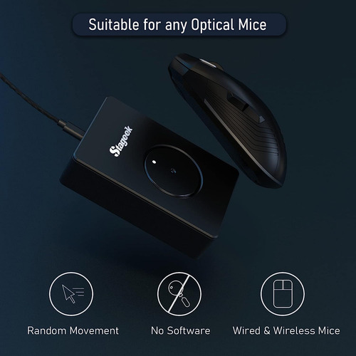 Stageek Mouse Jiggler, Mecanico 100% Indetectable Por Ti,...