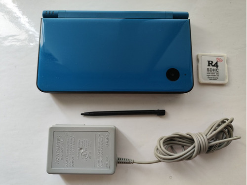 Nintendo Dsi Xl Color Midnight Blue + Juegos + R4 + Cargador