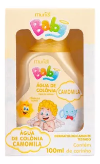 Água Colônia Bebê Infantil Muriel Baby 100ml Perfume Camomila