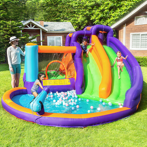 Trampolín Inflable Juego Perfecto Centro Acuático Brincolín