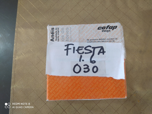 Anillos De Ford Fiesta 1.6 @030