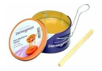 Imagen 2 de 5 de Cera Depilatoria Natural C/ Miel Y Camomilla Lata X200g