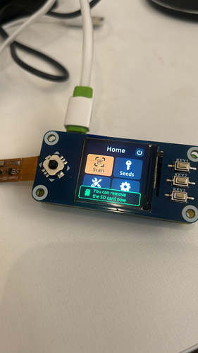 Seedsigner Completo - Raspberry Pi Zero V1.3 + Cartão Sd 32g