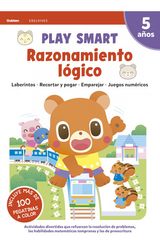 Razonamiento Logico 5años 21 Play Smart Gakken 