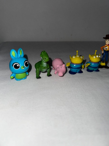 Miniaturas: Toy Story Kit Com 9 - Disney Original Importado (Usado)