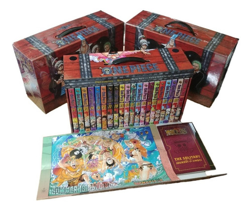 One Piece Box Set 4: Dressrosa To Reverie Vol.71-90 (inglés)