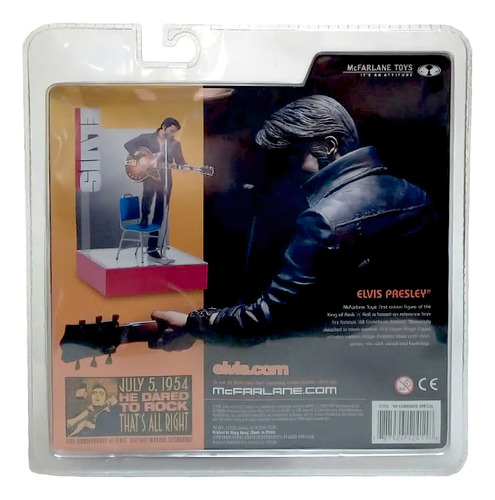 Figura McFarlane Special 1968 de Elvis Presley Comeback Special