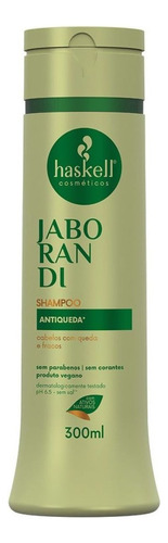 Haskell Jaborandi Shampoo 300ml Anti Caspa E Oleosidade