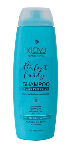 Shampoo Perfect Curly Kleno Rulos Perfectos Hidratacion X350