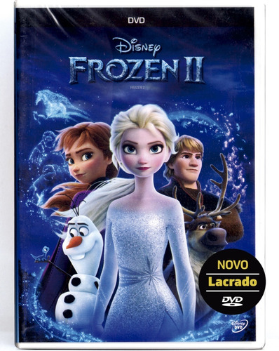 Dvd Frozen 2 - Disney Pixar - Original Novo Lacrado