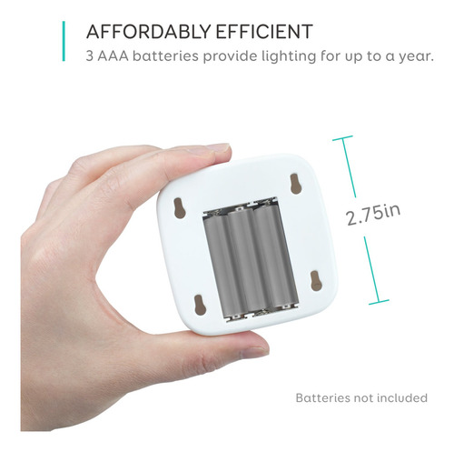Night Light Eufy Stick-on Warm White Led Motion Sensor 3-pac