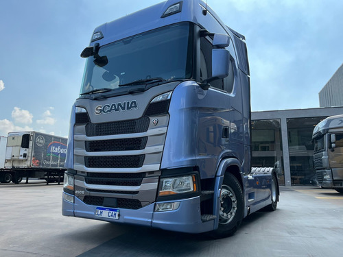 Scania S450 4x2 Ntg Top De Linha Com Geladeira Ano 2021