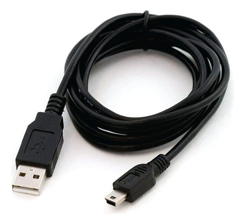 Cabo Usb Tipo A Para Mini B De 5 Pinos Para Câmera Filmadora