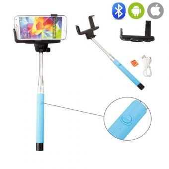 Monopod Selfies Baston Boton Bluetooth Incluido Itelsistem