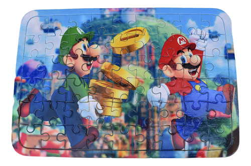 Rompecabezas Mario Y Luigi 54 Piezas 
