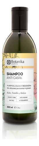 Shampoo Anticaspa Botanika X350ml Apto Vegano