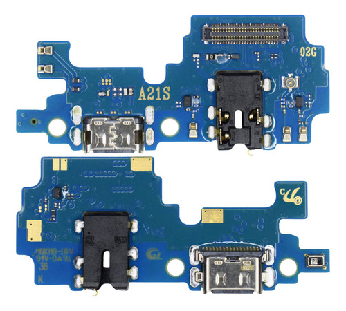 Placa Carga Conector Compatível Galaxy A21s (a217) Turbo Pklk Premium