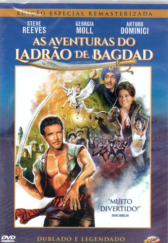 Dvd Aventuras Do Ladrao De Bagdad Classicline Bonellihq O20