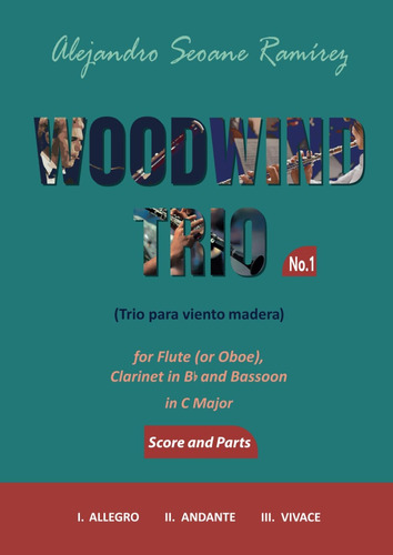 Libro: Woodwind Trio No. 1 For Flute (or Oboe), Clarinet In 