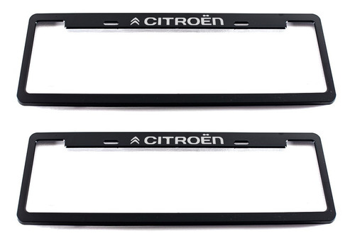 Kit 2 Cubre Patente P/citroen C3 Aircross C4 Lounge C-elysee