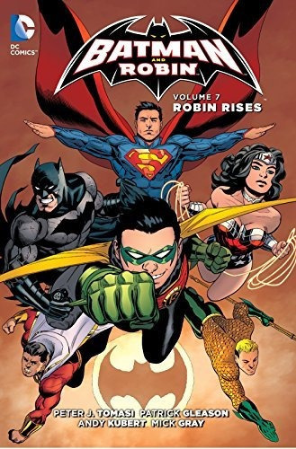 Batman And Robin Vol. 7 Robin Rises (the New 52) (batman An, de Tomasi, Peter J.. Editorial DC Comics, tapa blanda en inglés, 2016