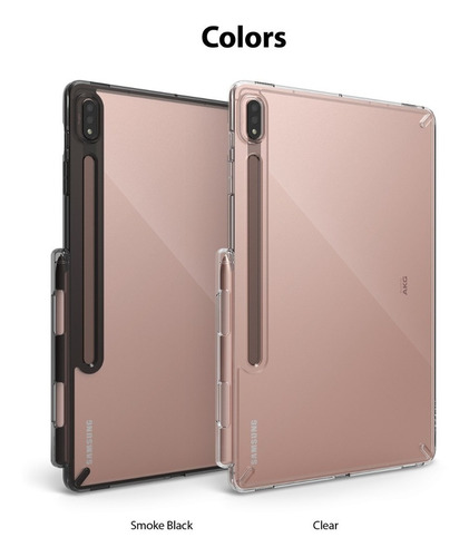 Imagen 4 de 6 de Funda Samsung Galaxy Tab S7 Plus Ringke Fusion Anti Impacto