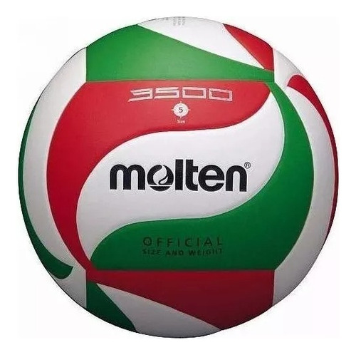 Pelota De Voley Molten Modelo 3500 Pu N° 5 Paseo Sports 