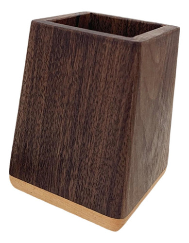 Soporte Para Lápiz De Escritorio De Madera Para El Soporte