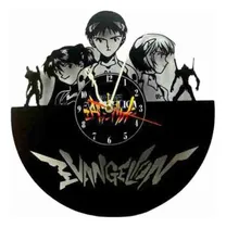 Comprar Reloj De Vinilo Evangelion Anime Regalos Y Decoracion 