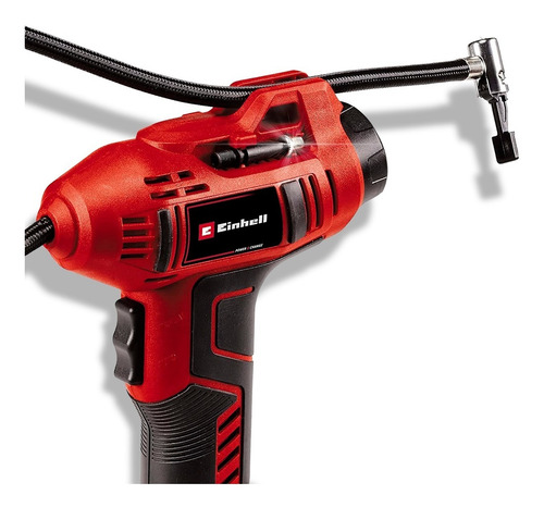 Imagen 3 de 10 de Mini Compresor Inalámbrico Einhell 11 Bar Digital + Bateria