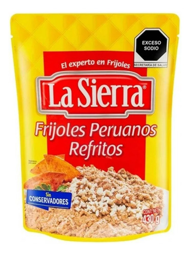 Frijoles La Sierra Peruanos Refritos Pouch 430g
